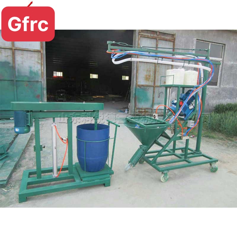 Máy  phun sản xuất  phào chỉ GRC (GFRC)