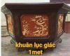 khuôn chậu lục giác 1  mét ( nhựa composit) - anh 1