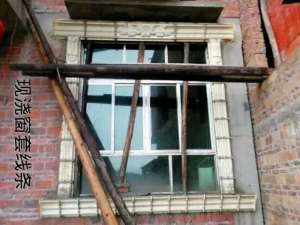 Cửa sổ giả vuông kích thước cột 16cm (1 mét dài khuôn)