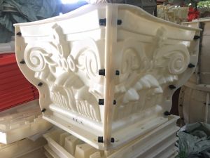 Đầu Cột vuông 40 ABS (nửa cột)