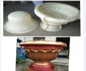 CHẬU LY cao 50cm rộng miệng 50cm