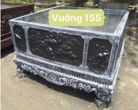 Khuôn vuông chân liền 155x155 cao 90 nhựa composites ( có lòng trong)